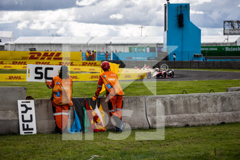 2021-06-19 - safety car marshalls during the 2021 Puebla ePrix, 5th meeting of the 2020-21 Formula E World Championship, on the Autodromo Miguel E. Abed from June 18 to 20, in Puebla, Mexico - Photo Germain Hazard / DPPI - 2021 PUEBLA EPRIX, 5TH MEETING OF THE 2020-21 FORMULA E WORLD CHAMPIONSHIP - FORMULA E - MOTORS