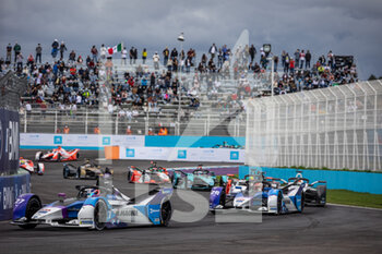 2021-06-19 - 27 Dennis Jake (gbr), BMW i Andretti Motorsport, BMW iFE.21, action 28 Günther Maximilian (ger), BMW i Andretti Motorsport, BMW iFE.21, action during the 2021 Puebla ePrix, 5th meeting of the 2020-21 Formula E World Championship, on the Autodromo Miguel E. Abed from June 18 to 20, in Puebla, Mexico - Photo Germain Hazard / DPPI - 2021 PUEBLA EPRIX, 5TH MEETING OF THE 2020-21 FORMULA E WORLD CHAMPIONSHIP - FORMULA E - MOTORS