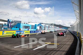 2021-06-20 - start of the race depart during the 2021 Puebla ePrix, 5th meeting of the 2020-21 Formula E World Championship, on the Autodromo Miguel E. Abed from June 18 to 20, in Puebla, Mexico - Photo Germain Hazard / DPPI - 2021 PUEBLA EPRIX, 5TH MEETING OF THE 2020-21 FORMULA E WORLD CHAMPIONSHIP - FORMULA E - MOTORS