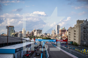 2021-07-09 - paysage landscape ambiance during the 2021 New York City ePrix, 6th meeting of the 2020-21 Formula E World Championship, on the Brooklyn Street Circuit from July 10 to 11, in New York, USA - Photo Germain Hazard / DPPI - 2021 NEW YORK CITY EPRIX, 6TH MEETING OF THE 2020-21 FORMULA E WORLD CHAMPIONSHIP - FORMULA E - MOTORS
