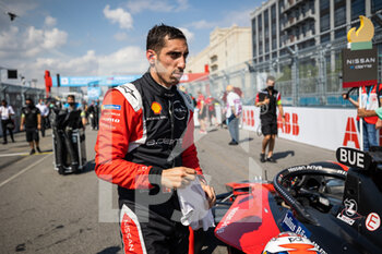 2021-07-10 - BUEMI Sébastien (swi), Nissan e.dams, Nissan IM02, portrait grille de depart starting grid during the 2021 New York City ePrix, 6th meeting of the 2020-21 Formula E World Championship, on the Brooklyn Street Circuit from July 10 to 11, in New York, USA - Photo Germain Hazard / DPPI - 2021 NEW YORK CITY EPRIX, 6TH MEETING OF THE 2020-21 FORMULA E WORLD CHAMPIONSHIP - FORMULA E - MOTORS