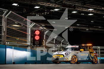 2021-07-22 - FIA Safety Car during the 2021 London ePrix, 7th meeting of the 2020-21 Formula E World Championship, on the ExCel London from July 24 to 25, in London, United Kingdom - Photo Germain Hazard / DPPI - 2021 LONDON EPRIX, 7TH MEETING OF THE 2020-21 FORMULA E WORLD CHAMPIONSHIP - FORMULA E - MOTORS