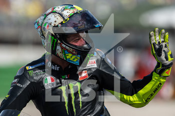 2019-09-15 - Valentino Rossi, Italian MotoGP Rider number 46 for Yamaha Monster Team - SUNDAY WARM-UP & RACE OF THE MOTOGP OF SAN MARINO AND RIVIERA DI RIMINI - MOTOGP - MOTORS