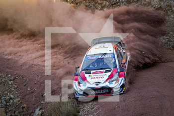 2020-09-18 - 17 OGIER Sebastien (FRA), INGRASSIA Julien (FRA), Toyota Yaris WRC, Toyota Gazoo Racing WRT, action during the 2020 Rally of Turkey, 5th round of the 2020 FIA WRC Championship from September 18 to 20, 2020 at Marmaris, Mugla in Turkey - Photo Gregory Lenormand / DPPI - RALLY OF TURKEY, 5TH ROUND OF THE 2020 FIA WRC CHAMPIONSHIP - RALLY - MOTORS