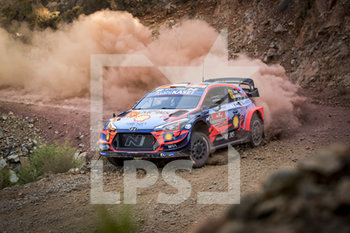 2020-09-18 - 08 TANAK Ott (EST), JARVEOJA Martin (EST), Hyundai i20 Coupe WRC, Hyundai Shell Mobis WRT, action during the 2020 Rally of Turkey, 5th round of the 2020 FIA WRC Championship from September 18 to 20, 2020 at Marmaris, Mugla in Turkey - Photo Gregory Lenormand / DPPI - RALLY OF TURKEY, 5TH ROUND OF THE 2020 FIA WRC CHAMPIONSHIP - RALLY - MOTORS