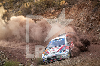 2020-09-18 - 69 ROVANPERA Kalle (FIN), HALTTUNEN Jonne (FIN), Toyota Yaris WRC, Toyota Gazoo Racing WRT, action during the 2020 Rally of Turkey, 5th round of the 2020 FIA WRC Championship from September 18 to 20, 2020 at Marmaris, Mugla in Turkey - Photo Gregory Lenormand / DPPI - RALLY OF TURKEY, 5TH ROUND OF THE 2020 FIA WRC CHAMPIONSHIP - RALLY - MOTORS