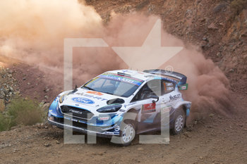2020-09-18 - 03 SUNINEN Teemu (FIN), LEHTINEN Jarmo (FIN), Ford Fiesta WRC, M-Sport Ford WRT, action during the 2020 Rally of Turkey, 5th round of the 2020 FIA WRC Championship from September 18 to 20, 2020 at Marmaris, Mugla in Turkey - Photo Gregory Lenormand / DPPI - RALLY OF TURKEY, 5TH ROUND OF THE 2020 FIA WRC CHAMPIONSHIP - RALLY - MOTORS