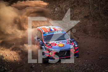 2020-09-18 - 09 LOEB Sebastien (FRA), ELENA Daniel (MCO), Hyundai i20 Coupe WRC, Hyundai Shell Mobis WRT, action during the 2020 Rally of Turkey, 5th round of the 2020 FIA WRC Championship from September 18 to 20, 2020 at Marmaris, Mugla in Turkey - Photo Gregory Lenormand / DPPI - RALLY OF TURKEY, 5TH ROUND OF THE 2020 FIA WRC CHAMPIONSHIP - RALLY - MOTORS