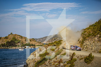 2020-09-19 - 07 Pierre-Louis LOUBET (fra), Vincent LANDAIS (fra), HYUNDAI 2C COMPETITION, HYUNDAI i20 Coupe.. WRC RC1 WRC, action during the 2020 Rally of Turkey, 5th round of the 2020 FIA WRC Championship from September 18 to 20, 2020 at Marmaris, Mugla in Turkey - Photo Gregory Lenormand / DPPI - RALLY OF TURKEY, 5TH ROUND OF THE 2020 FIA WRC - SATURDAY - RALLY - MOTORS