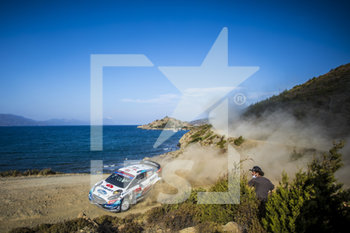 2020-09-19 - 44 GREENSMITH Gus (GBR), EDMONDSON Elliott (GBR), Ford Fiesta WRC, M-Sport Ford WRT, action during the 2020 Rally of Turkey, 5th round of the 2020 FIA WRC Championship from September 18 to 20, 2020 at Marmaris, Mugla in Turkey - Photo Gregory Lenormand / DPPI - RALLY OF TURKEY, 5TH ROUND OF THE 2020 FIA WRC - SATURDAY - RALLY - MOTORS