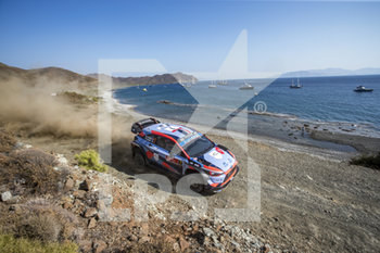2020-09-19 - 07 Pierre-Louis LOUBET (fra), Vincent LANDAIS (fra), HYUNDAI 2C COMPETITION, HYUNDAI i20 Coupe.. WRC RC1 WRC, action during the 2020 Rally of Turkey, 5th round of the 2020 FIA WRC Championship from September 18 to 20, 2020 at Marmaris, Mugla in Turkey - Photo Gregory Lenormand / DPPI - RALLY OF TURKEY, 5TH ROUND OF THE 2020 FIA WRC - SATURDAY - RALLY - MOTORS