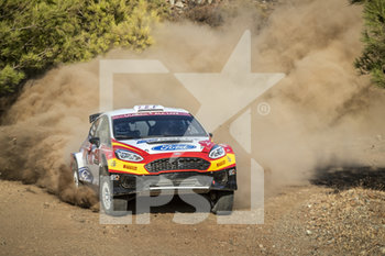 2020-09-19 - 32 SOLANS Jan (esp), BARREIRO Mauro (esp),Ford Fiesta R5 MkII, WRC 3, action during the 2020 Rally of Turkey, 5th round of the 2020 FIA WRC Championship from September 18 to 20, 2020 at Marmaris, Mugla in Turkey - Photo Gregory Lenormand / DPPI - RALLY OF TURKEY, 5TH ROUND OF THE 2020 FIA WRC - SATURDAY - RALLY - MOTORS