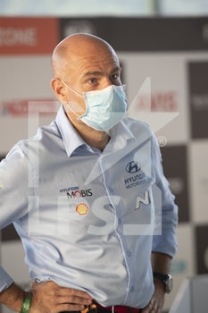 2020-09-19 - ADAMO Andrea, Hyundai Motorsport Team Principal portrait during the 2020 Rally of Turkey, 5th round of the 2020 FIA WRC Championship from September 18 to 20, 2020 at Marmaris, Mugla in Turkey - Photo Gregory Lenormand / DPPI - RALLY OF TURKEY, 5TH ROUND OF THE 2020 FIA WRC - SATURDAY - RALLY - MOTORS