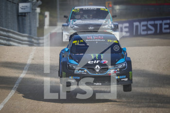 2020-09-19 - 13 BAKKERUD Andreas (NOR), Monster Energy GCK RX Cartel (FRA), Renault Megane RS, action during the Neste World RX of Riga-Latvia, 5th round of the 2020 FIA World Rallycross Championship, FIA WRX, from September 19 to 20, 2020 on the Bikernieku Kompleksa Sporta Baze, in Riga, Latvia - Photo Paulo Maria / DPPI -  RALLYCROSS WORLD RX OF RIGA-LATVIA, 5TH ROUND OF THE 2020 - RALLY - MOTORS