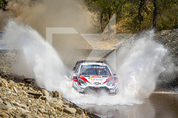 2020-09-20 - 69 ROVANPERA Kalle (FIN), HALTTUNEN Jonne (FIN), Toyota Yaris WRC, Toyota Gazoo Racing WRT, action during the 2020 Rally of Turkey, 5th round of the 2020 FIA WRC Championship from September 18 to 20, 2020 at Marmaris, Mugla in Turkey - Photo Gregory Lenormand / DPPI - RALLY OF TURKEY, 5TH ROUND OF THE 2020 FIA WRC - RALLY - MOTORS