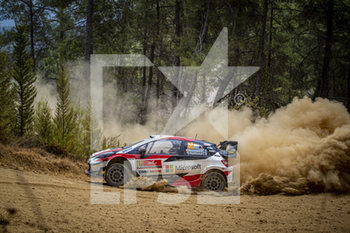 2020-09-20 - 69 ROVANPERA Kalle (FIN), HALTTUNEN Jonne (FIN), Toyota Yaris WRC, Toyota Gazoo Racing WRT, action during the 2020 Rally of Turkey, 5th round of the 2020 FIA WRC Championship from September 18 to 20, 2020 at Marmaris, Mugla in Turkey - Photo Gregory Lenormand / DPPI - RALLY OF TURKEY, 5TH ROUND OF THE 2020 FIA WRC - RALLY - MOTORS
