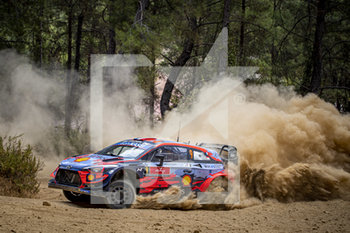 2020-09-20 - 09 LOEB Sebastien (FRA), ELENA Daniel (MCO), Hyundai i20 Coupe WRC, Hyundai Shell Mobis WRT, action during the 2020 Rally of Turkey, 5th round of the 2020 FIA WRC Championship from September 18 to 20, 2020 at Marmaris, Mugla in Turkey - Photo Gregory Lenormand / DPPI - RALLY OF TURKEY, 5TH ROUND OF THE 2020 FIA WRC - RALLY - MOTORS