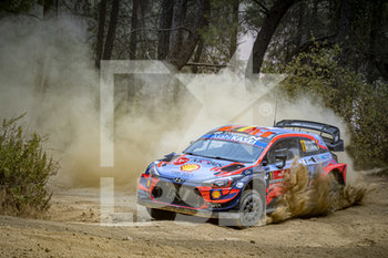 2020-09-20 - 11 NEUVILLE Thierry (BEL), GILSOUL Nicolas (BEL), Hyundai i20 Coupe WRC, Hyundai Shell Mobis WRT, action during the 2020 Rally of Turkey, 5th round of the 2020 FIA WRC Championship from September 18 to 20, 2020 at Marmaris, Mugla in Turkey - Photo Gregory Lenormand / DPPI - RALLY OF TURKEY, 5TH ROUND OF THE 2020 FIA WRC - RALLY - MOTORS