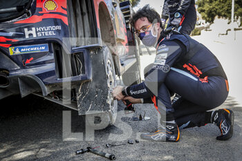 2020-10-08 - NEUVILLE Thierry (BEL), Hyundai i20 Coupe WRC, Hyundai Shell Mobis WRT, portrait during the 2020 Rally Italia Sardegna, 6th round of the 2020 FIA WRC Championship from October 8 to 11, 2020 at Alghero, Sardegna in Italy - Photo Paulo Maria / DPPI - RALLY DI SARDEGNA - 6TH ROUND OF THE 2020 FIA WRC CHAMPIONSHIP - RALLY - MOTORS
