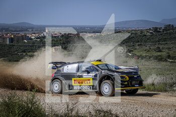 2020-10-08 - 21 SOLBERG Peter (NOR), MIKKELSEN Andreas (NOR), SAINTELOC JUNIOR TEAM, Citroen C3 WRC, action during the 2020 Rally Italia Sardegna, 6th round of the 2020 FIA WRC Championship from October 8 to 11, 2020 at Alghero, Sardegna in Italy - Photo Paulo Maria / DPPI - RALLY DI SARDEGNA - 6TH ROUND OF THE 2020 FIA WRC CHAMPIONSHIP - RALLY - MOTORS