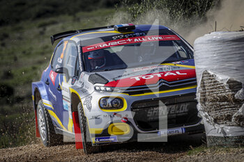 2020-10-08 - 35 Eric CAMILLI (FRA), Francois-Xavier BURESI (FRA), Citroen C3 R5, WRC 3, action during the 2020 Rally Italia Sardegna, 6th round of the 2020 FIA WRC Championship from October 8 to 11, 2020 at Alghero, Sardegna in Italy - Photo Paulo Maria / DPPI - RALLY DI SARDEGNA - 6TH ROUND OF THE 2020 FIA WRC CHAMPIONSHIP - RALLY - MOTORS
