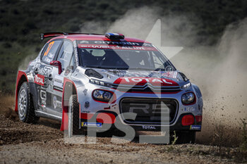 2020-10-08 - 37 ROSSEL Yohan, FULCRAND Benoit, Citroen C3 R5, PH Sport, WRC 3, action during the 2020 Rally Italia Sardegna, 6th round of the 2020 FIA WRC Championship from October 8 to 11, 2020 at Alghero, Sardegna in Italy - Photo Paulo Maria / DPPI - RALLY DI SARDEGNA - 6TH ROUND OF THE 2020 FIA WRC CHAMPIONSHIP - RALLY - MOTORS