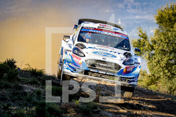 2020-10-09 - 44 during the 2020 Rally Italia Sardegna, 6th round of the 2020 FIA WRC Championship from October 8 to 11, 2020 at Alghero, Sardegna in Italy - Photo Paulo Maria / DPPI - RALLY OF SARDEGNA - 6TH ROUND OF THE 2020 FIA WRC CHAMPIONSHIP - RALLY - MOTORS