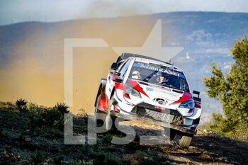 2020-10-09 - 18 during the 2020 Rally Italia Sardegna, 6th round of the 2020 FIA WRC Championship from October 8 to 11, 2020 at Alghero, Sardegna in Italy - Photo Paulo Maria / DPPI - RALLY OF SARDEGNA - 6TH ROUND OF THE 2020 FIA WRC CHAMPIONSHIP - RALLY - MOTORS