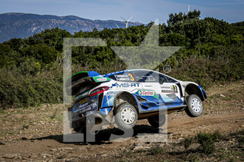 2020-10-09 - 03 during the 2020 Rally Italia Sardegna, 6th round of the 2020 FIA WRC Championship from October 8 to 11, 2020 at Alghero, Sardegna in Italy - Photo Paulo Maria / DPPI - RALLY OF SARDEGNA - 6TH ROUND OF THE 2020 FIA WRC CHAMPIONSHIP - RALLY - MOTORS
