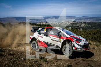 2020-10-09 - 18 during the 2020 Rally Italia Sardegna, 6th round of the 2020 FIA WRC Championship from October 8 to 11, 2020 at Alghero, Sardegna in Italy - Photo Paulo Maria / DPPI - RALLY OF SARDEGNA - 6TH ROUND OF THE 2020 FIA WRC CHAMPIONSHIP - RALLY - MOTORS