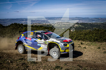2020-10-09 - 35 Eric CAMILLI (FRA), Francois-Xavier BURESI (FRA), Citroen C3 R5, WRC 3, action during the 2020 Rally Italia Sardegna, 6th round of the 2020 FIA WRC Championship from October 8 to 11, 2020 at Alghero, Sardegna in Italy - Photo Paulo Maria / DPPI - RALLY OF SARDEGNA - 6TH ROUND OF THE 2020 FIA WRC CHAMPIONSHIP - RALLY - MOTORS
