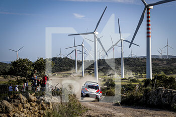 2020-10-09 - 17 OGIER Sebastien (FRA), INGRASSIA Julien (FRA), Toyota Yaris WRC, Toyota Gazoo Racing WRT, action during the 2020 Rally Italia Sardegna, 6th round of the 2020 FIA WRC Championship from October 8 to 11, 2020 at Alghero, Sardegna in Italy - Photo Paulo Maria / DPPI - RALLY OF SARDEGNA - 6TH ROUND OF THE 2020 FIA WRC CHAMPIONSHIP - RALLY - MOTORS