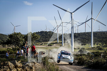 2020-10-09 - 03 SUNINEN Teemu (FIN), LEHTINEN Jarmo (FIN), Ford Fiesta WRC, M-Sport Ford WRT, action during the 2020 Rally Italia Sardegna, 6th round of the 2020 FIA WRC Championship from October 8 to 11, 2020 at Alghero, Sardegna in Italy - Photo Paulo Maria / DPPI - RALLY OF SARDEGNA - 6TH ROUND OF THE 2020 FIA WRC CHAMPIONSHIP - RALLY - MOTORS