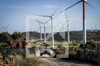 2020-10-09 - 24 OSTBERG Mads (NOR), ERIKSEN Torstein (NOR), Citroen C3 R5, PH Sport WRC 2, action during the 2020 Rally Italia Sardegna, 6th round of the 2020 FIA WRC Championship from October 8 to 11, 2020 at Alghero, Sardegna in Italy - Photo Paulo Maria / DPPI - RALLY OF SARDEGNA - 6TH ROUND OF THE 2020 FIA WRC CHAMPIONSHIP - RALLY - MOTORS