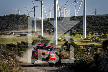 2020-10-09 - 29 Marco BULACIA WILKINSON (bol), Marcelo DER OHANNESIAN (arg), CITROEN C3, WRC 3, action during the 2020 Rally Italia Sardegna, 6th round of the 2020 FIA WRC Championship from October 8 to 11, 2020 at Alghero, Sardegna in Italy - Photo Paulo Maria / DPPI - RALLY OF SARDEGNA - 6TH ROUND OF THE 2020 FIA WRC CHAMPIONSHIP - RALLY - MOTORS