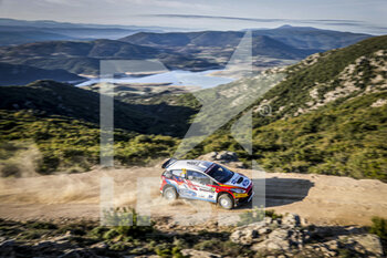 2020-10-10 - 39 SOLANS Jan (ESP), BARREIRO Mauro (ESP), Ford Fiesta R5 MkII, WRC 3, action during the 2020 Rally Italia Sardegna, 6th round of the 2020 FIA WRC Championship from October 8 to 11, 2020 at Alghero, Sardegna in Italy - Photo Paulo Maria / DPPI - RALLY DI SARDEGNA - 6TH ROUND OF THE 2020 FIA WRC CHAMPIONSHIP  - RALLY - MOTORS