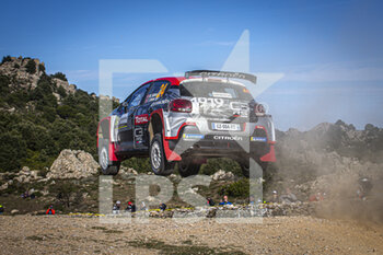 2020-10-10 - 24 OSTBERG Mads (NOR), ERIKSEN Torstein (NOR), Citroen C3 R5, PH Sport WRC 2, action during the 2020 Rally Italia Sardegna, 6th round of the 2020 FIA WRC Championship from October 8 to 11, 2020 at Alghero, Sardegna in Italy - Photo Paulo Maria / DPPI - RALLY DI SARDEGNA - 6TH ROUND OF THE 2020 FIA WRC CHAMPIONSHIP  - RALLY - MOTORS