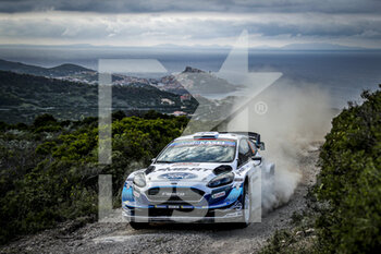 2020-10-10 - 03 SUNINEN Teemu (FIN), LEHTINEN Jarmo (FIN), Ford Fiesta WRC, M-Sport Ford WRT, action during the 2020 Rally Italia Sardegna, 6th round of the 2020 FIA WRC Championship from October 8 to 11, 2020 at Alghero, Sardegna in Italy - Photo Paulo Maria / DPPI - RALLY DI SARDEGNA - 6TH ROUND OF THE 2020 FIA WRC CHAMPIONSHIP  - RALLY - MOTORS