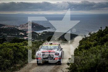 2020-10-10 - 24 OSTBERG Mads (NOR), ERIKSEN Torstein (NOR), Citroen C3 R5, PH Sport WRC 2, action during the 2020 Rally Italia Sardegna, 6th round of the 2020 FIA WRC Championship from October 8 to 11, 2020 at Alghero, Sardegna in Italy - Photo Paulo Maria / DPPI - RALLY DI SARDEGNA - 6TH ROUND OF THE 2020 FIA WRC CHAMPIONSHIP  - RALLY - MOTORS