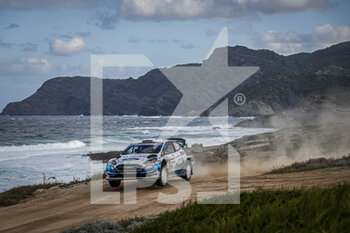 2020-10-11 - 03 SUNINEN Teemu (FIN), LEHTINEN Jarmo (FIN), Ford Fiesta WRC, M-Sport Ford WRT, action during the 2020 Rally Italia Sardegna, 6th round of the 2020 FIA WRC Championship from October 8 to 11, 2020 at Alghero, Sardegna in Italy - Photo Paulo Maria / DPPI - RALLY DI SARDEGNA, 6TH ROUND OF THE 2020 FIA WRC CHAMPIONSHIP - SUNDAY - RALLY - MOTORS