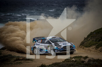 2020-10-11 - 03 SUNINEN Teemu (FIN), LEHTINEN Jarmo (FIN), Ford Fiesta WRC, M-Sport Ford WRT, action during the 2020 Rally Italia Sardegna, 6th round of the 2020 FIA WRC Championship from October 8 to 11, 2020 at Alghero, Sardegna in Italy - Photo Paulo Maria / DPPI - RALLY DI SARDEGNA, 6TH ROUND OF THE 2020 FIA WRC CHAMPIONSHIP - SUNDAY - RALLY - MOTORS