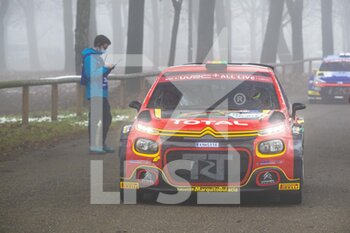2020-12-03 - 24 Marco BULACIA WILKINSON (bol), Marcelo DER OHANNESIAN (arg), CITROEN C3, WRC 3, action during the 2020 ACI Rally Monza, 7th round of the 2020 FIA WRC Championship from December 3 to 8, 2020 at Monza, Brianza in Italy - Photo Grégory Lenormand / DPPI - 2020 ACI RALLY MONZA, 7TH ROUND OF THE FIA WRC CHAMPIONSHIP - THURSDAY - RALLY - MOTORS
