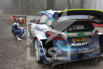 2020-12-03 - LAPPI Esapekka (FIN), Ford Fiesta WRC, M-Sport Ford WRT, ambiance during the 2020 ACI Rally Monza, 7th round of the 2020 FIA WRC Championship from December 3 to 8, 2020 at Monza, Brianza in Italy - Photo Grégory Lenormand / DPPI - 2020 ACI RALLY MONZA, 7TH ROUND OF THE FIA WRC CHAMPIONSHIP - THURSDAY - RALLY - MOTORS