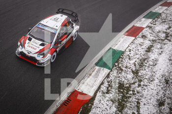 2020-12-03 - 17 OGIER Sebastien (FRA), INGRASSIA Julien (FRA), Toyota Yaris WRC, Toyota Gazoo Racing WRT, action during the 2020 ACI Rally Monza, 7th round of the 2020 FIA WRC Championship from December 3 to 8, 2020 at Monza, Brianza in Italy - Photo François Flamand / DPPI - 2020 ACI RALLY MONZA, 7TH ROUND OF THE FIA WRC CHAMPIONSHIP - THURSDAY - RALLY - MOTORS