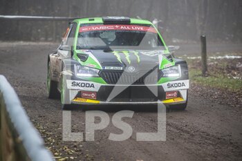 2020-12-03 - 27 SOLBERG Oliver, JOHNNSTON Aaron, SKODA Fabia Evo WRC3 during the 2020 ACI Rally Monza, 7th round of the 2020 FIA WRC Championship from December 3 to 8, 2020 at Monza, Brianza in Italy - Photo Grégory Lenormand / DPPI - 2020 ACI RALLY MONZA, 7TH ROUND OF THE FIA WRC CHAMPIONSHIP - THURSDAY - RALLY - MOTORS