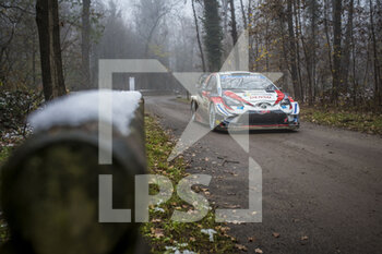 2020-12-03 - 69 ROVANPERA Kalle (FIN), HALTTUNEN Jonne (FIN), Toyota Yaris WRC, Toyota Gazoo Racing WRT, action during the 2020 ACI Rally Monza, 7th round of the 2020 FIA WRC Championship from December 3 to 8, 2020 at Monza, Brianza in Italy - Photo Grégory Lenormand / DPPI - 2020 ACI RALLY MONZA, 7TH ROUND OF THE FIA WRC CHAMPIONSHIP - THURSDAY - RALLY - MOTORS