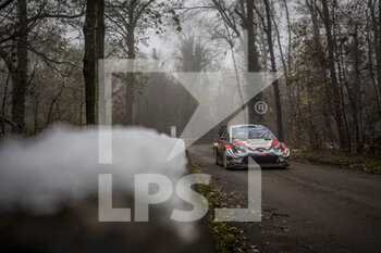 2020-12-03 - 17 OGIER Sebastien (FRA), INGRASSIA Julien (FRA), Toyota Yaris WRC, Toyota Gazoo Racing WRT, action during the 2020 ACI Rally Monza, 7th round of the 2020 FIA WRC Championship from December 3 to 8, 2020 at Monza, Brianza in Italy - Photo Grégory Lenormand / DPPI - 2020 ACI RALLY MONZA, 7TH ROUND OF THE FIA WRC CHAMPIONSHIP - THURSDAY - RALLY - MOTORS