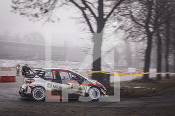 2020-12-03 - 17 OGIER Sebastien (FRA), INGRASSIA Julien (FRA), Toyota Yaris WRC, Toyota Gazoo Racing WRT, action during the 2020 ACI Rally Monza, 7th round of the 2020 FIA WRC Championship from December 3 to 8, 2020 at Monza, Brianza in Italy - Photo François Flamand / DPPI - 2020 ACI RALLY MONZA, 7TH ROUND OF THE FIA WRC CHAMPIONSHIP - THURSDAY - RALLY - MOTORS