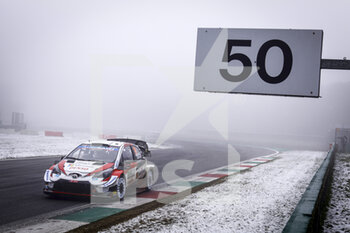 2020-12-03 - 69 ROVANPERA Kalle (FIN), HALTTUNEN Jonne (FIN), Toyota Yaris WRC, Toyota Gazoo Racing WRT, action during the 2020 ACI Rally Monza, 7th round of the 2020 FIA WRC Championship from December 3 to 8, 2020 at Monza, Brianza in Italy - Photo François Flamand / DPPI - 2020 ACI RALLY MONZA, 7TH ROUND OF THE FIA WRC CHAMPIONSHIP - THURSDAY - RALLY - MOTORS