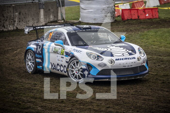 2020-12-03 - 91 Pierre RAGUES (FRA), Julien PESENTI (FRA), ALPINE A110, action during the 2020 ACI Rally Monza, 7th round of the 2020 FIA WRC Championship from December 3 to 8, 2020 at Monza, Brianza in Italy - Photo Grégory Lenormand / DPPI - 2020 ACI RALLY MONZA, 7TH ROUND OF THE FIA WRC CHAMPIONSHIP - THURSDAY - RALLY - MOTORS